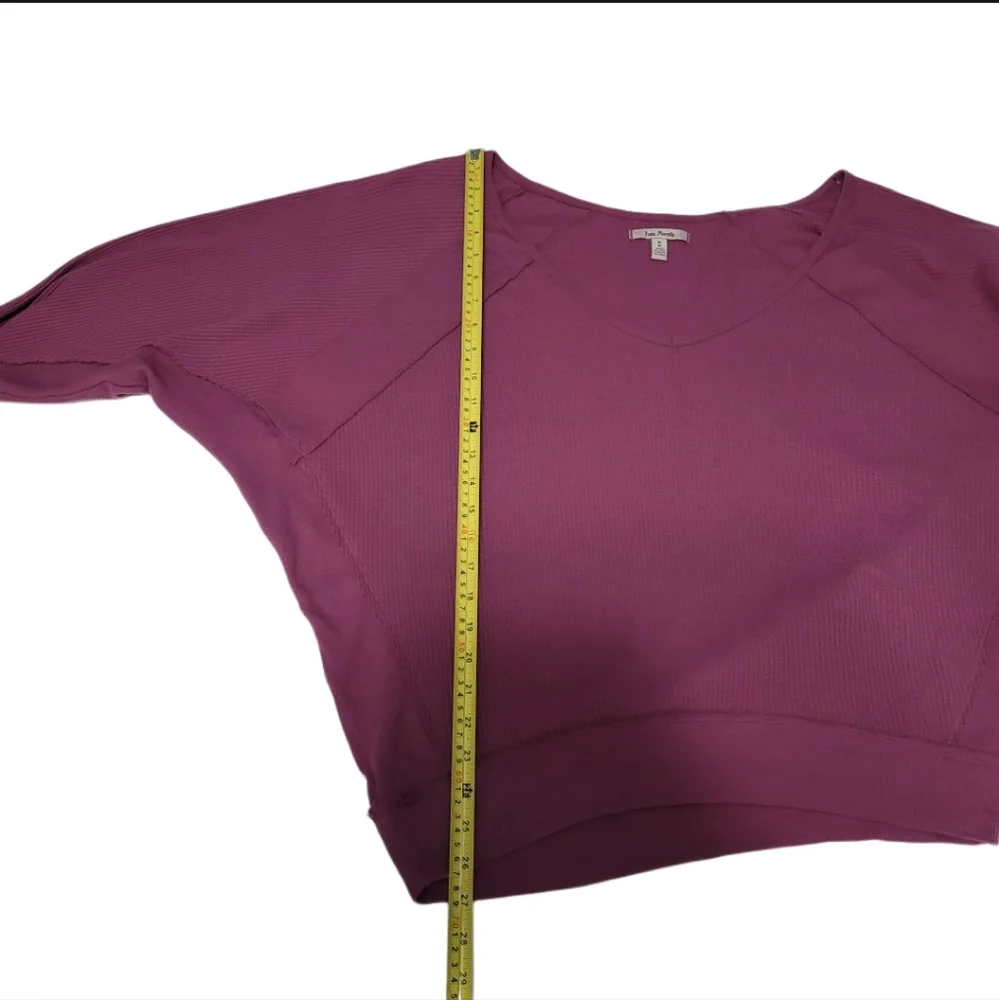 Free People   Women's Size M   Thermal Top   Mulberry - Picture 11 of 16